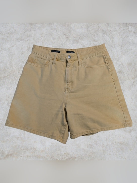 wild fable Pants - High-Rise Butter Yellow Denim Shorts
